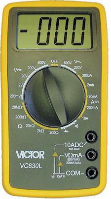 VC830L Dijital Multimetre