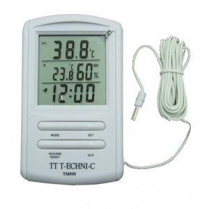 TM898A Oda Tipi Sıcaklık, Nem Ölçer ve Saat