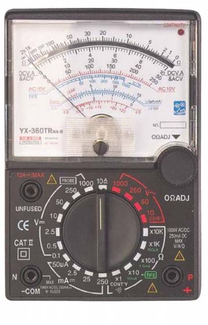 YX 360TR  ANALOG MULTIMETER