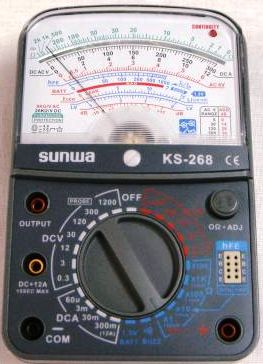 SUNWA KS268 ANALOG MULTIMETER