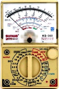 SUNWA KS360 ANALOG MULTIMETER