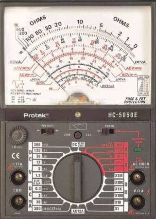 HC-5050E Anolog Multimetre
